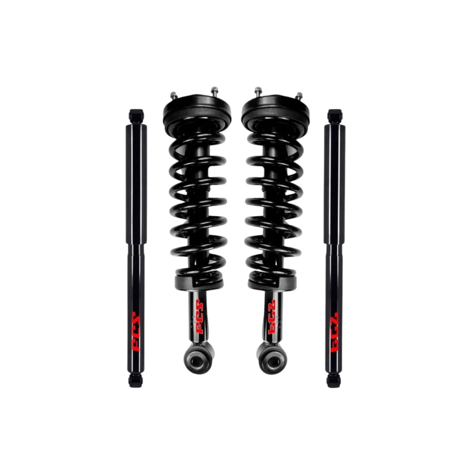 Conjunto de puntal y resorte trasero delantero FCS Auto Parts para Ford F-150 tracción trasera 2004-2008 Foto 2 de 4