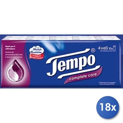 18x Bundle Tempo Complete Care 10 Stk