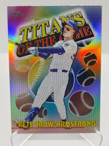 2026 Topps Series 1 Pete Crow-Armstrong Base (RAW)