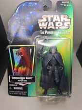 STAR WARS POTF Power Of The Force Green Hologram GARINDAN  LONG SNOOT  w PISTOL