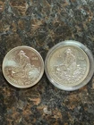 1983 Engelhard 1oz Silver American Prospector Key Big “E” ~ Lot Of 2