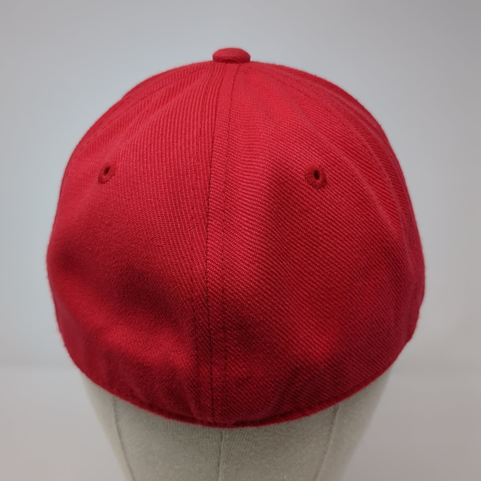 Decky Fitted Baseball Hat Red 7 Solid Outdoor Ven… - image 6