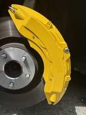 Fit Jaguar F-typexfxjxk Yellow Aluminum Alloy Caliper Covers 4pcs Frontrear