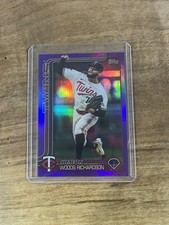 2025 Topps Base Set Series 2 Simeon/250  Woods Richardson Purple Rainbow Foil 