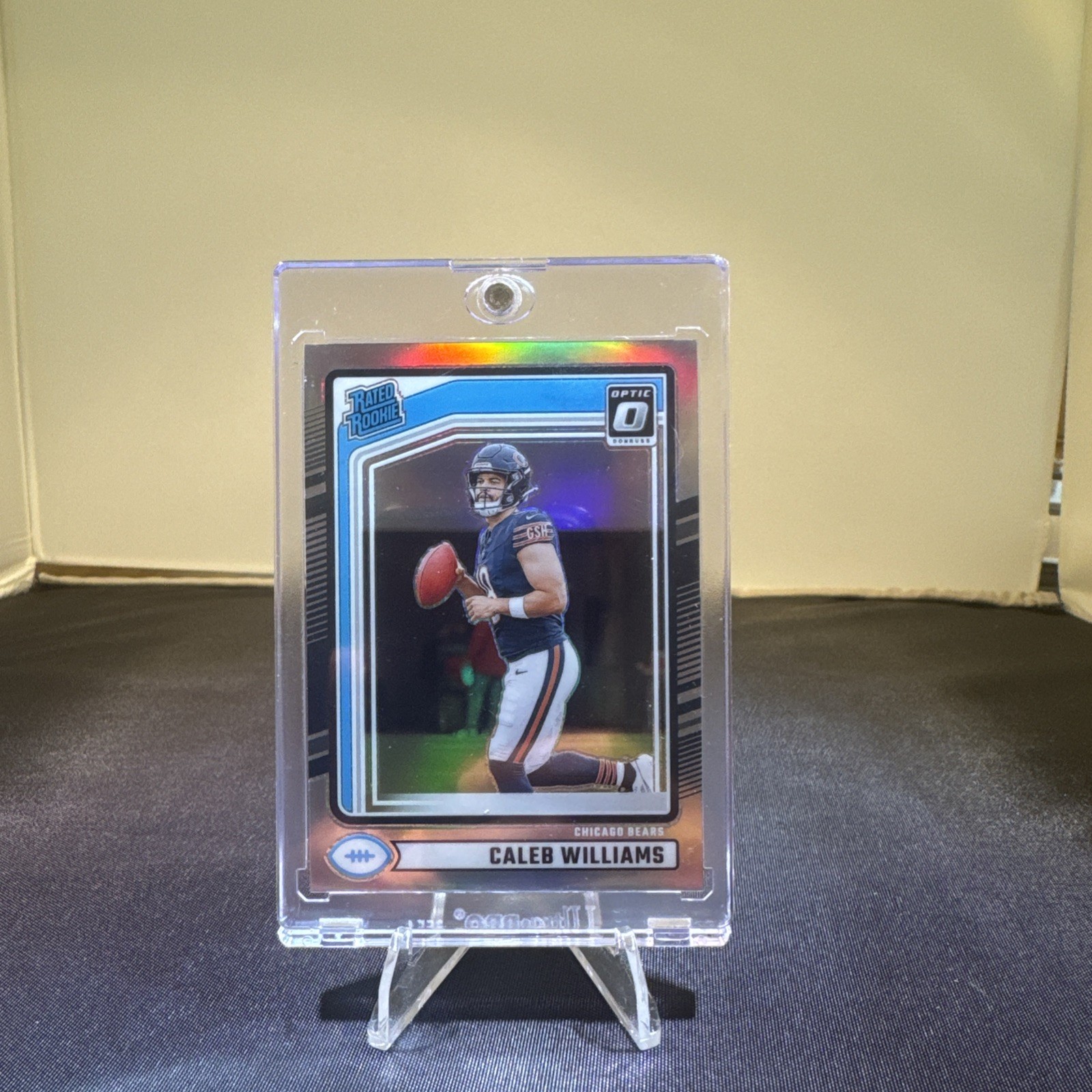 2024 Panini Donruss Rated Rookie Caleb Williams Optic Preview Holo #327