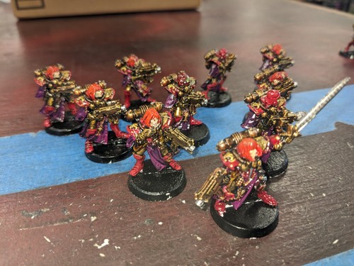 Metal Sisters Of Battle Squad #3 Commander Flamer Games Workshop 40K Warhammer - Picture 2 of 5