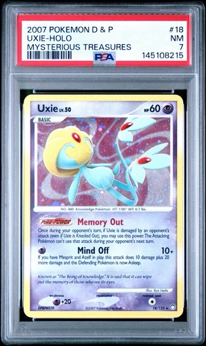 Uxie graded PSA 7 for sale on eBay