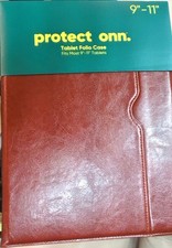 Protect Onn Tablet Folio Case Fits Most 9"-11" Tablets