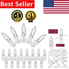 Warm White 60 Count Christmas Replacement Bulbs - 2.5V Incandescent Lights
