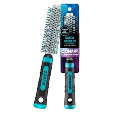 Conair Pro Hair Brush with Nylon Bristle X-Small Round Brush Men Women 80072IN1