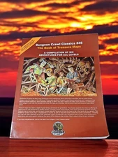 🔥Dungeon Crawl Classics #46 Book Treasure Maps d20 Goodman Games D&D DCC Module