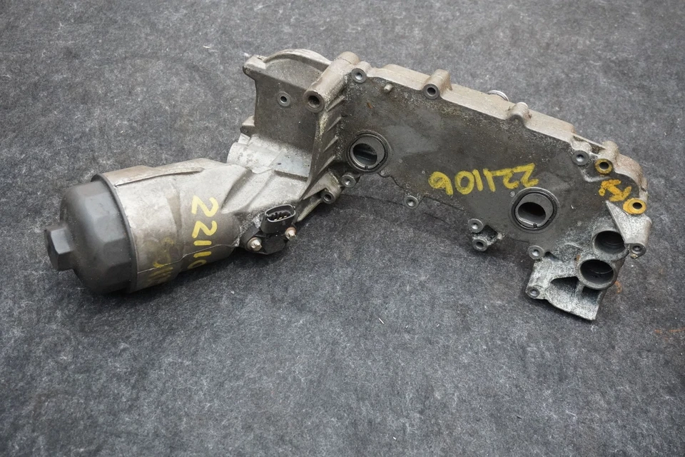 Carcasa de filtro de aceite de motor 3,8 L Twin Turbo H6 9A110701022 Porsche 911 991 2012-16 Foto 4 de 4