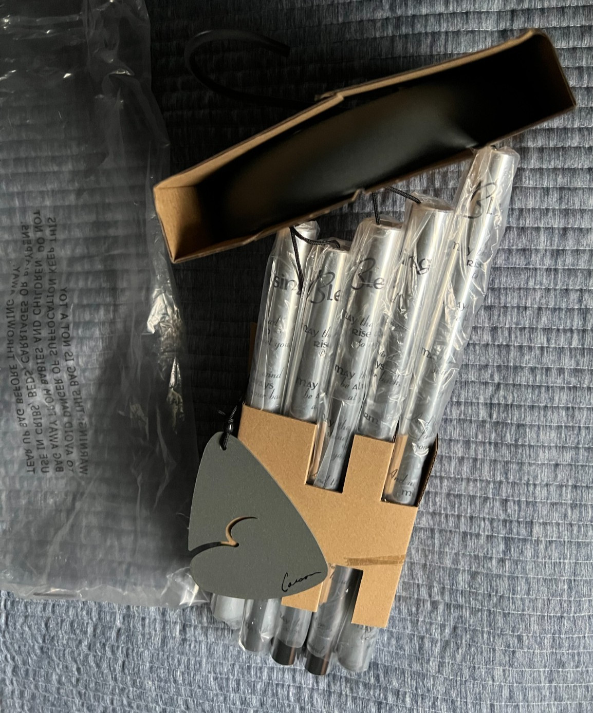 NEW Carson Sonnet Wind Chime Blessing  #62907 Irish Blessing