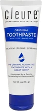 Cleure Original No Fluoride Toothpaste - SLS Free, Mint Free - with Xylitol... 