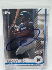 2019 Topps Pro Debut - Joe Gray Jr. #140 (RC) SIGNED