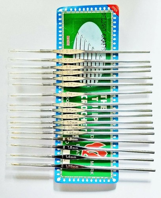 #ad 17 TULIP Steel Crochet Hook Set for fine lace in size 0 1.75mm to 24 0.40m T 1G $18.40