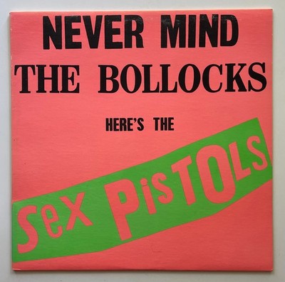 ORIGINAL 1977 SEX PISTOLS Album NEVER MIND THE BOLLOCKS Lp 1ST