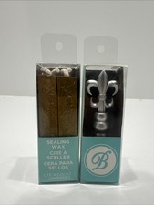 Wax Seal Stamp Set 4 Sealing Wax Sticks Fleur-de-Lis