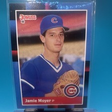 1988 Donruss - Jamie Moyer #169 Solid Blue Upper Right Corner B170