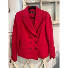 Karl Lagerfeld red blazer size medium