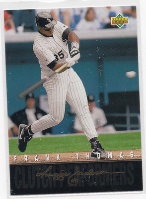 1993 Upper Deck Reggie Jackson's Clutch Performers Frank Thomas R20 
