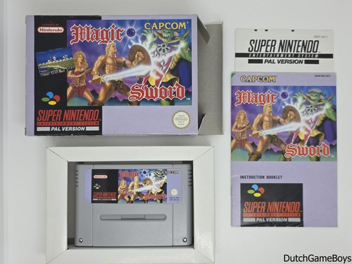 Super Nintendo / SNes - Magic Sword - UKV