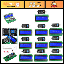 10 Pack 16x2 LCD Display Module Blue Backlight I2C PCF8574 for Raspberry Pi Ardu