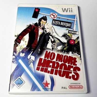 Disc Gut: No More Heroes Nintendo Wii Spiel Rising Star Games travis touchdown