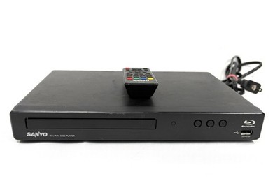 Sanyo FWBP505F Blu-Ray Disc DVD Player HDMI USB w/ Remote Tested Working