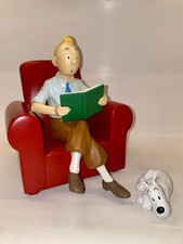 Statuette Fauteuil Par Tintin Pixi Regout - no  leblon aroutcheff Fariboles