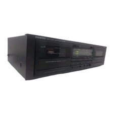Onkyo TA-W450 Dual Cassette Tape Deck 100 Working Great Condition