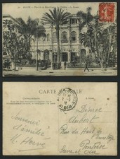 Alger 1912 AK Place de Republique Theater, Platz