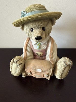 Leonardo Collection Teddybär Figur Hut & Ranzen Sammlung & Sammlerstück 
