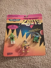 1994 Micro Machines Zbots Z-BOTS Xactor Stixxor Catron 3-pack NEW
