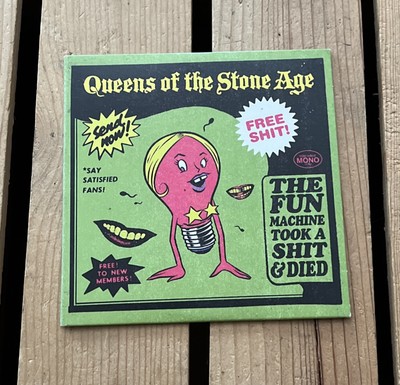 Queens Of The Stone Age The Fun Machine Took A Shit & Died Promo CD RARE
