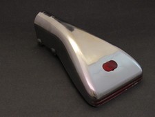 Original 1930 S - 1940 S Accessory Exhaust Deflector With Red Reflector Original 1930 S - 1940 S Accessory Exhaust Deflector With Red Reflector
