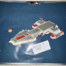 LEGO Star Wars Tie Fighter & Y-Wing Set 7150. 99% Complete W/ Instructions. Read