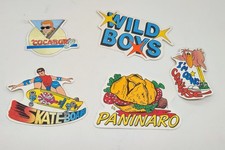 Lotto Adesivi Paninaro anni '80 con Velina Lotto #5  vedi foto