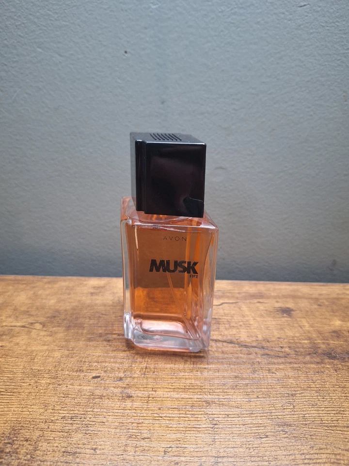 Avon Musk Fire Colonia Spray 3,4 fl oz (Nuevo Stock Antiguo) Foto 3 de 4