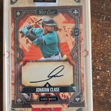 2024 Wild Card 5 Card Draw Jonatan Clase AUTO #4/5 - Blue Jays/Mariners - Rare