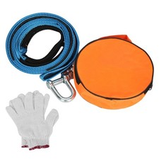 Abschleppseil 5M 8T Zugseil Schleppgurt elastisch Pannenhilfe Schleppseil LKW