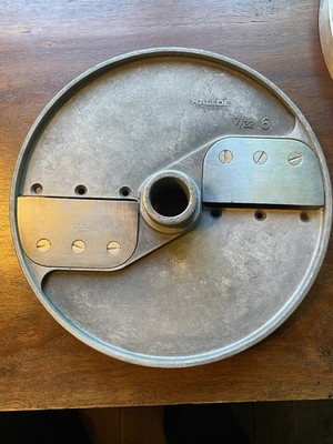 Hallde Slicer Plate 6MM 7/32 Hobart Model FP100 FP150 Commercial Food Processors