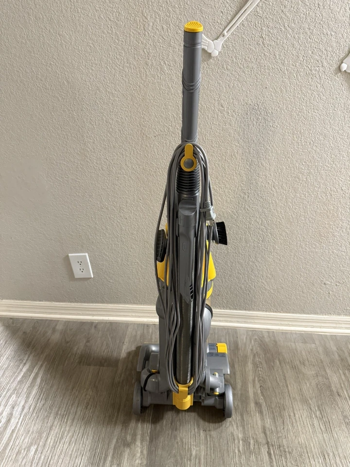 DysonDC07 All Floors Upright Vacuum Yellow Root Cyclone Vacuum with Attachments - Image 3 of 4