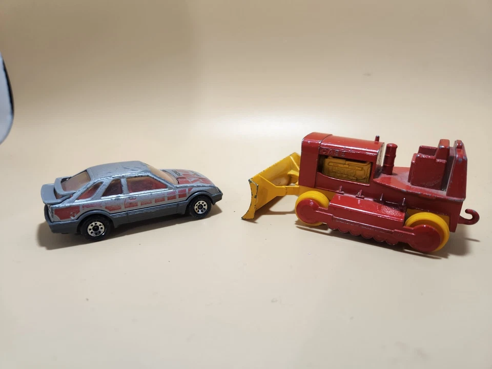 Vintage Lot Of 2 Made In England Lesney Matchbox King Size Tractor Toys Cars HTF - Image 2 of 4