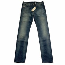 New Men Diesel Buster Regular Slim Tapered Denim Stretch Jeans Bottom W29 L32