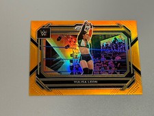 Yulisa Leon 2023 Panini Prizm WWE /99 Orange Prizm #73 NXT