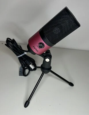 FIFINE USB Microphone rose d'enregistrement de Studio à Condensateur pour PC... - Photo 1/4