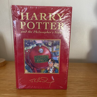 Harry Potter and the Philosopher's Stone 1st Ed 2nd Print DELUXE EDITION sealed