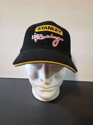 Stanley Racing NASCAR Men's Adjustable Hook & Loop Black Hat #9 #19 #91