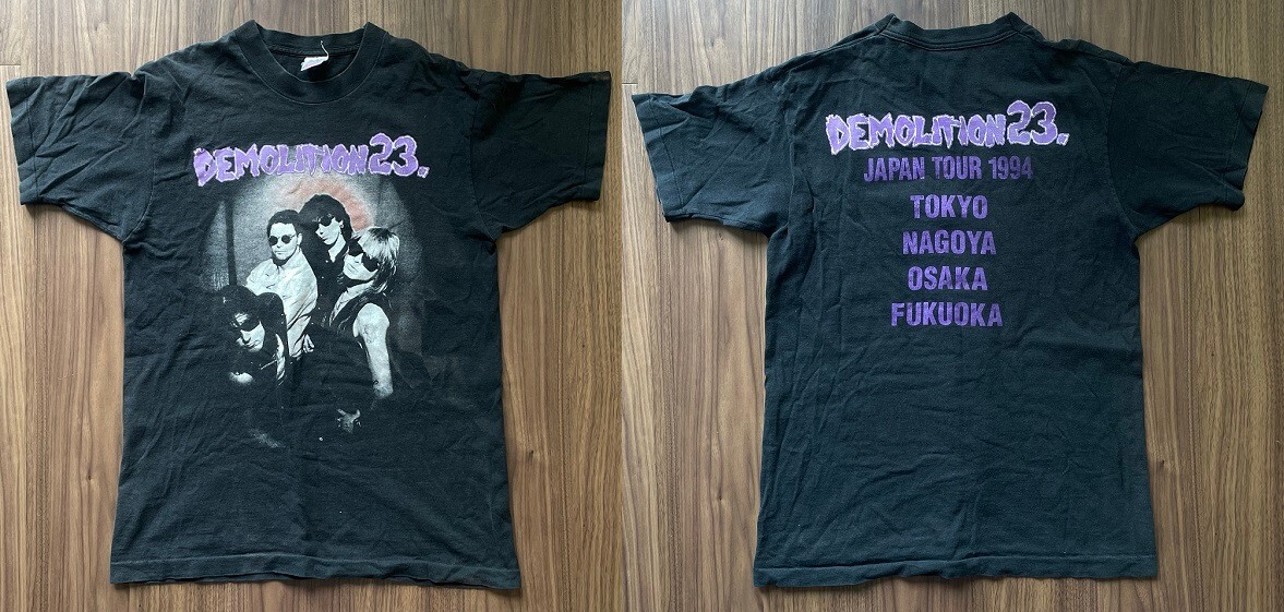 ORIGINAL! Demolition 23 JAPAN 1994 tour t-shirt MICHAEL MONROE